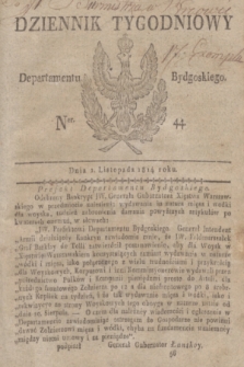 Dziennik Tygodniowy Departamentu Bydgoskiego. 1814, Ner. 44 (1 listopada)