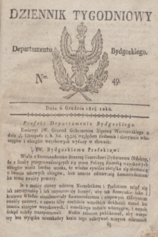 Dziennik Tygodniowy Departamentu Bydgoskiego. 1814, Ner. 49 (6 grudnia)
