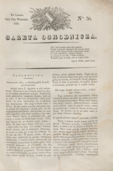 Gazeta Ogrodnicza. 1830, Ner. 30 (24 września)