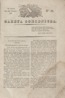Gazeta Ogrodnicza. 1830, Ner. 39 (26 listopada)