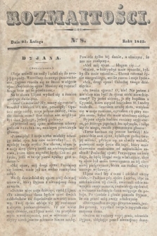 Rozmaitości : pismo dodatkowe do Gazety Lwowskiej. 1843, nr 8