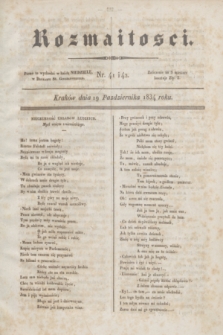 Rozmaitości. 1834, Ner 41/42 (19 października)