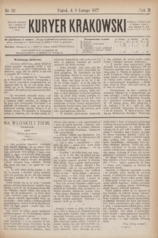 Kuryer Krakowski. R.2, nr 32 (9 lutego 1877)