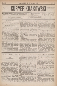 Kuryer Krakowski. R.2, nr 34 (12 grudnia 1877)