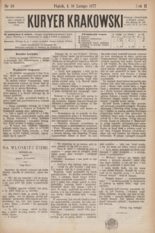 Kuryer Krakowski. R.2, nr 38 (16 lutego 1877)