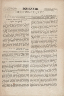 Dziennik Górno-Ślązki. 1848, Nro 38 (14 października)