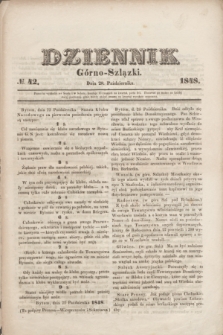 Dziennik Górno-Szlązki. 1848, № 42 (28 października)