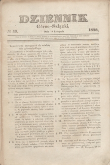 Dziennik Górno-Szlązki. 1848, № 48 (18 listopada)