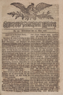 Schlesische privilegirte Zeitung. 1817, No. 55 (10 Mai) + dod.