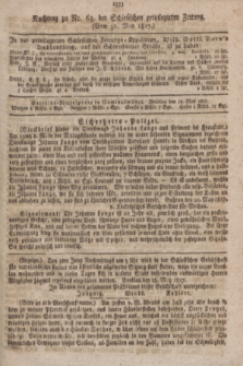 Schlesische privilegirte Zeitung. 1817, No. 63 (31 Mai) + dod.