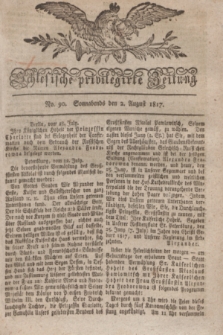 Schlesische privilegirte Zeitung. 1817, No. 90 (2 August) + dod.