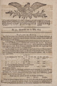 Schlesische privilegirte Zeitung. 1819, No. 30 (10 März) + dod.