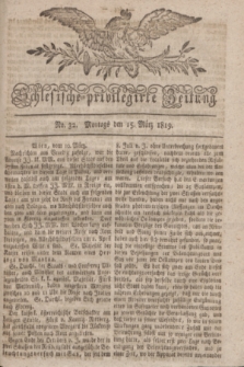 Schlesische privilegirte Zeitung. 1819, No. 32 (15 März) + dod.
