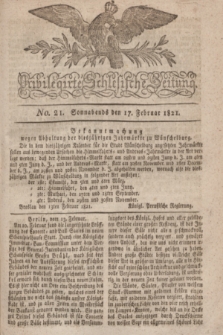 Privilegirte Schlesische Zeitung. 1821, No. 21 (17 Februar) + dod.
