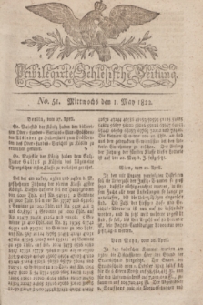 Privilegirte Schlesische Zeitung. 1822, No. 51 (1 Mai) + dod.