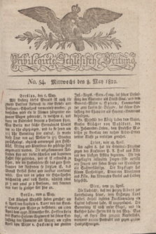 Privilegirte Schlesische Zeitung. 1822, No. 54 (8 Mai) + dod.