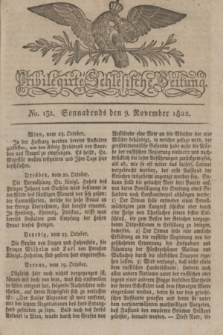 Privilegirte Schlesische Zeitung. 1822, No. 132 (9 November) + dod.