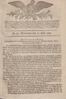 Privilegirte Schlesische Zeitung. 1823, No. 86 (23 Juli) + dod.