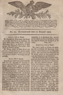 Privilegirte Schlesische Zeitung. 1823, No. 99 (23 August) + dod.