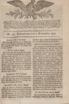 Privilegirte Schlesische Zeitung. 1823, No. 105 (6 September) + dod.