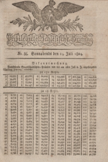 Privilegirte Schlesische Zeitung. 1824, No. 86 (24 Juli) + dod.