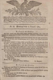 Privilegirte Schlesische Zeitung. 1824, No. 96 (16 August) + dod.