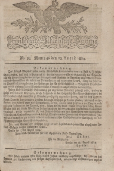 Privilegirte Schlesische Zeitung. 1824, No. 99 (23 August) + dod.