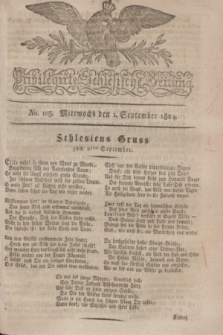 Privilegirte Schlesische Zeitung. 1824, No. 103 (1 September) + dod. + wkładka