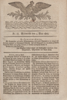 Privilegirte Schlesische Zeitung. 1825, No. 53 (4 Mai) + dod.