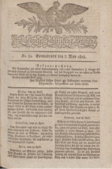 Privilegirte Schlesische Zeitung. 1825, No. 54 (7 Mai) + dod.