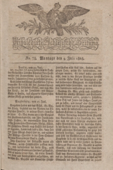 Privilegirte Schlesische Zeitung. 1825, No. 78 (4 Juli) + dod.