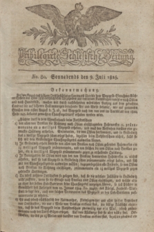 Privilegirte Schlesische Zeitung. 1825, No. 80 (9 Juli) + dod.