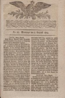 Privilegirte Schlesische Zeitung. 1825, No. 93 (8 August) + dod.