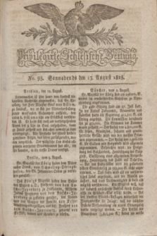 Privilegirte Schlesische Zeitung. 1825, No. 95 (13 August) + dod.