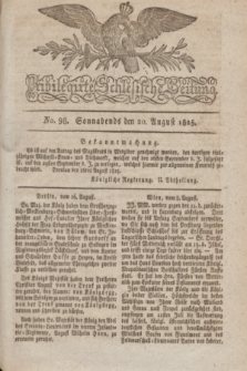 Privilegirte Schlesische Zeitung. 1825, No. 98 (20 August) + dod.