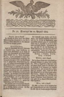 Privilegirte Schlesische Zeitung. 1825, No. 99 (22 August) + dod. + wkładka