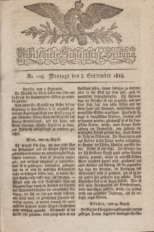Privilegirte Schlesische Zeitung. 1825, No. 105 (5 September) + dod.
