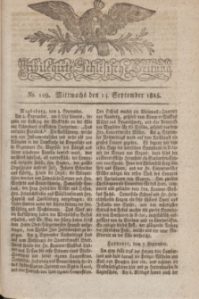 Privilegirte Schlesische Zeitung. 1825, No. 109 (14 September) + dod.