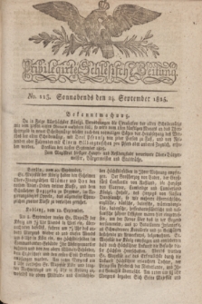 Privilegirte Schlesische Zeitung. 1825, No. 113 (24 September) + dod.