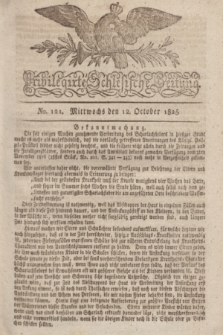 Privilegirte Schlesische Zeitung. 1825, No. 121 (12 October) + dod.