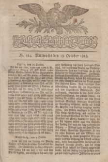 Privilegirte Schlesische Zeitung. 1825, No. 124 (19 October) + dod.