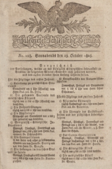 Privilegirte Schlesische Zeitung. 1825, No. 128 (29 October) + dod.