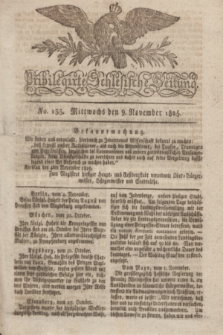Privilegirte Schlesische Zeitung. 1825, No. 133 (9 November) + dod.