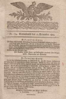 Privilegirte Schlesische Zeitung. 1825, No. 134 (12 November) + dod.