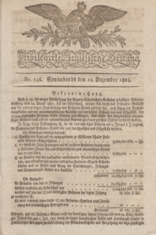 Privilegirte Schlesische Zeitung. 1825, No. 146 (10 Dezember) + dod.