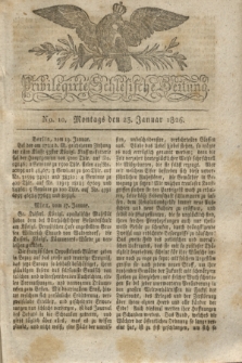 Privilegirte Schlesische Zeitung. 1826, No. 10 (23 Januar) + dod.