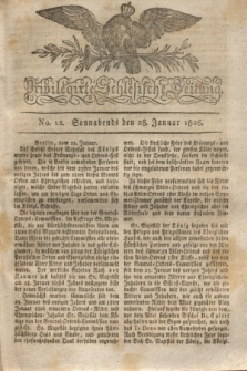 Privilegirte Schlesische Zeitung. 1826, No. 12 (28 Januar) + dod.