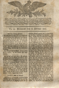 Privilegirte Schlesische Zeitung. 1826, No. 23 (22 Februar) + dod.