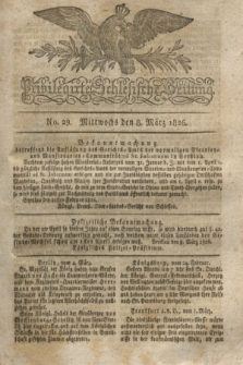 Privilegirte Schlesische Zeitung. 1826, No. 29 (8 März) + dod.