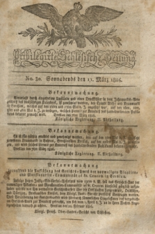 Privilegirte Schlesische Zeitung. 1826, No. 30 (11 März) + dod.